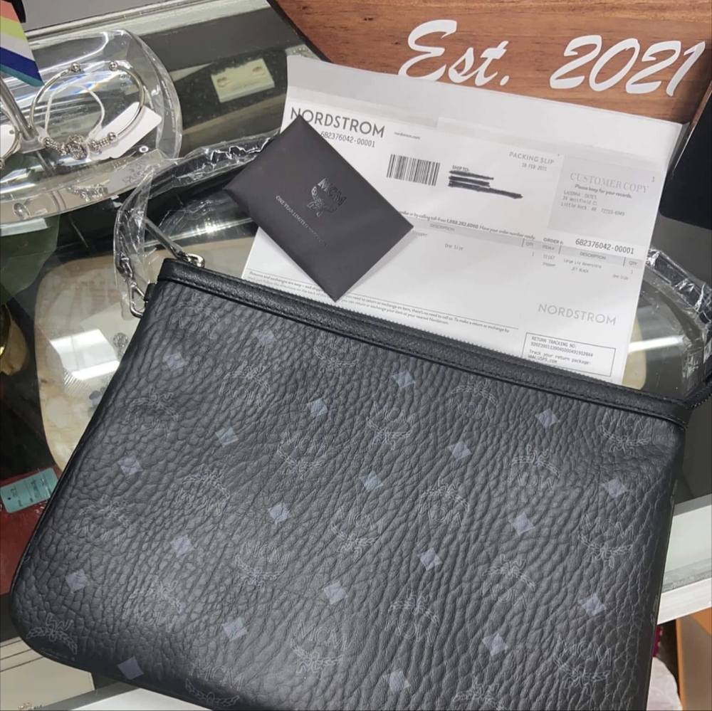 Mcm wristlet - new and authentic
